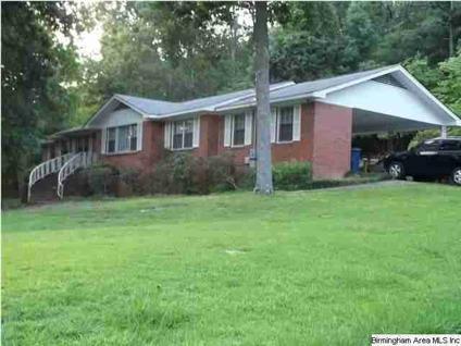 $119,900
Anniston 3BR 2BA, All Brick one level ranch style home with