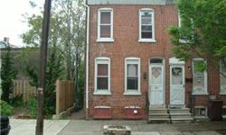 This 3 bedroom house is located in Wilmington close to the train station, river front and major highways. The property is currently rented for $850 per month and could be a great income producer for an investor. Property being sold ~~~as is~~~ no