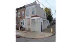 This is a Fannie Mae HomePath property. Corner city property located in browntown, 3 bedrooms, 1 full bath, large living room and eat in kitchen. No transfer tax at closing. 1 bedroom and full bath are located on main level. All Delaware contracts must
