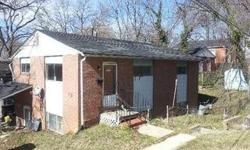 *** Great Investor Opportunity ***DON'T MISS OUT ON THIS GREAT INVESTMENT PROPERTY. PRICE BELOW MARKET PRICE NOW !!!!GREAT BUY AND HOLD!!! * * $107,000.00 * *$$$$Capital Heights,MD $$$$4 bedrooms2 Bathsrambler with potential Tenants @ two levels with a