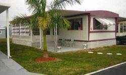 Ouest coast, senior community parc 55 + Co-Op w/Share, 1977, 14x66, Furnished, 2BD,2BT, A/C, Laminated Floors, Lanai, Screen porch, Shed, Carport, Roofing 2007. Maintenance 100.00$/month. Ask