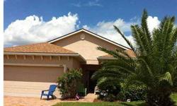 Short Sale. 2 bedroom 2 bath Caribbean floor plan. Screened in lanai, pavered driveway, irrigation system, gated and guarded entrance. This community offers golfing, tennis, community heated pool, health and fitness center, library, bowling and on site ba