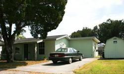 This 2 bedroom, 1 bath, 1 car garage home is located in Gulf Shores, a waterfront community in Hudson, Florida. The property is located on a cul-de-sac and has a fenced yard, 2 car garage, utility shed, along with dock/davits for Gulf access. The home has