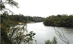 Panoramic Vistas of the Choctawhatchee River & river valley... This site offers 150-160' ON THE RIVER... This double lot (2 lots of record) sits atop Bozeman's Bluff 35-45' above the river... The vistas are looking N, S & East for nearly a half-mile in