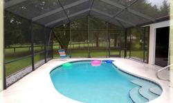 Now this is a retirement home. Relax in your pool while watching the horses graze in the pasture that backs up to the home. Cliff Wilson is showing 10435 SW 59 Terrace in Ocala, FL which has 3 bedrooms / 2 bathroom and is available for $119000.00. Call us