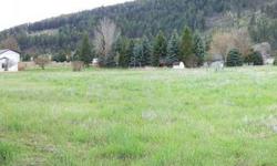 Location, Location, Location. Out of town but close enough to enjoy the benefits. 1.7 acres of flat, usable ground. Power, water, and septic already installed. Build your home in the shadows of the mountains. Great access and did I mention the location?