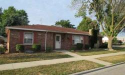 Immaculate and maintenance free, this brick ranch is move-in ready with new carpet and fresh interior paint. A great floor plan offers 2 separate living spaces, a bonus room that works well as an office or 4th bedroom, and a kitchen that opens to the
