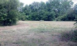 three acres m/l with small pond, city water and electric on front of land, about an acre of cleared land for pasture with mature trees on back and north side of property. Mostly level lot, with fence on 3 sides, great place to build a home or move in a