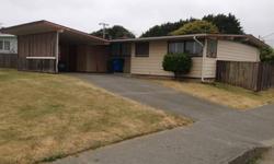 3463 COTTAGE STREET, EUREKA, CA Short sale price without the short sale hassle! This is a normal sale! Priced right! 3 bedrooms, 1.5 baths, fireplace, cork flooring, dining area. Light and bright! Large fenced backyard. Check it out! (Showings begin