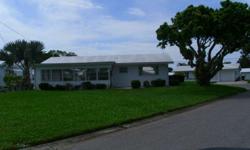 Fantastic 2BR 2BA Tamarac by the Gulf home on a corner lot with slight golf course view. The large one car garage was built to code in 08. Kitchen has been remodeled, new counters, refaced wood cabinets, newer appliances, sink and luma dome. Newer HVAC