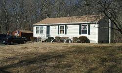 Cute 3 BR 1 BA ranch with separate dining room located in country setting on scenic route 169. Has new heating system and newer 30 year roof and gutters. Move in ready. House is super clean and cozy. A must see!! Buyer's broker fee offered at 3%.