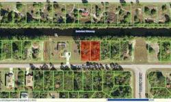 Waterfront lot with Gulf Access via South Gulf Cove lock system. The bridge on 771 is approximately 6 foot high, the other bridges to go under are about 10 feet high. The lot next door is also available for sale at $17,500. Rotonda Lakes is a deed