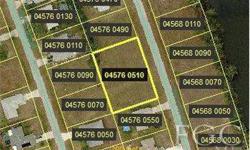 4 lot site in the Southwest Area of Cape Coral. Property located in unit 68 just south of Pine Island Rd. Great access to all the new shopping.Listing originally posted at http