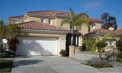 Coastal Southern California Living in an Executive Home in Aviara's Gated Community Of Isla Mar. Spacious Master Suite With Sitting Area And His and Hers Baths. A Bedroom and Baths, Plus Study/Bonus room On The Main Level. Dual Staircase, High Ceilings,