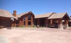 When this custom home was built in 2004, no detail was left out, this beautiful ranch style home is situated on over 5 acres with views in every direction of the beautiful mountains. Behind the security gate there is over 4500 square feet of living area