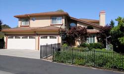 Emerald Hills $1,799,000 Elegant and spacious two story home! 5BRs, 4BA, 3680sf, built in 1989. Landscaped, level lot - 9240sf, 3 car garage. 2 MBR suites - 1BR main floor - 2 fireplaces. Huge DR-FR with built-in bar - Easy access to 280 - town of