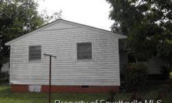 GREAT BONES AT A GREAT PRICE FOR AN INVESTOR OR A BUYER.THIS HOME IS STRUCTURALLY SOUND,BUT NEEDS A COMPLETE MAKEOVER.4BEDROOMS/2BATH.HARDWOODS FLOORING IN ALL LIVING AREAS EXCEPTS KITCHEN.FENCED BACKYARD."SOLD AS IS".Listing originally posted at http