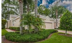 Looking for panoramic views of one of the most famous golf courses in the Tampa Bay area? Location is everything when it comes to Fox Hollow Golf Club; it is even better when the home is low maintenance. Located in the exquisite Peachtree gated subdivisio