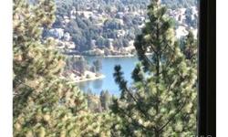 Wonderful home in Crestline with fantastic view of the Lake. 3 bedroom, 2 bath, almost 1500 sq feet.