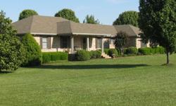 This is a Ranch-style brick home on a 2-acre lot with garden and fruit trees. It is located close to US 68, 41, and I-24, approximately 15 miles to Ft. Campbell, KY.The home has 3br and 3 full baths. Formal dining room, kitchen with bar and kitchen nook.