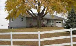 Opportunity knocks! Several possibilities with this property. Very clean 3 Bd/2 Ba rambler with mother-in-law suite on 25 acres. 2 car detached garage, 48x32 pole building, and 50x45 barn with 7 stalls and tack room. 20 acres of pasture/plow