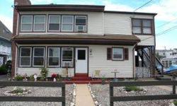 Fabulous investment. Located in the Breezy Point section of Toms River, this duplex features two beds and one bathrooms each floor. Large yard, above ground pool and amazing water views. Live in 1 floor and rent out the other or rent both. Located ju
