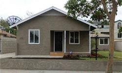 Beautifully remodeled duplex. Property features two detached units, front is 1416 and rear is 1418. Front unit built in 1919 and rear unit built in 1962 according the permit history with City of Santa Ana. 3-bedroom, 1-bath in front and a 2-bedroom,