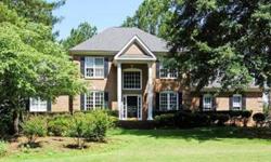 All brick home on level golf course lot! 1st floor master suite with his & her walk-in closets, hardwoods through most of 1st fl, island kitchen, formal living & dining, 2nd floor big loft/bonus room with wood floors, large bedrooms, walk-in attic