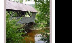 Fantastic home site across the street from the Beebe River and a beautiful covered bridge. This 2 acre building site has potential to have a stunning view overlooking the river, green pastures and the local mountains beyond. A drive way has been roughed