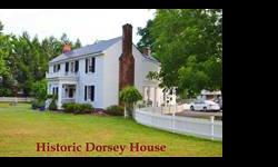 Circa. 1827 historic georgian colonial "'dorsey" house is perfectly located in downtown bowling green on highly desirable, south main. Tom Smith has this 4 bedrooms / 2 bathroom property available at 124 Main St South in Bowling Green, VA for