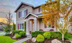 Spectacular D R Horton 2-story 4 Bed/2.5 BA Chadwick Plan in Crestview @ Snoqualmie Ridge! Overlooks grassy park of Crestview w/breathtaking views of mountains. Many upgrades making this an amazing home. Includes fully fenced backyard, separate dog run,