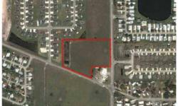 Large 5.81 ac tract for sale located on the corner of Spirit Lake and Thornhill Rd. This parcel is ready to build on in a high traffic count area with a growing population. Current land use is NAC (Neighborhood Activity Center). Some intended uses for the