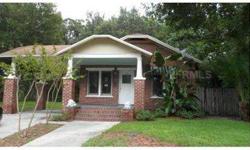 Amazing Brick 3 Bedroom/1 Bathroom Seminole Heights home with a carport. Home features a large kitchen, wood floors, large cement Koi pond with a wooden walk bridge. There is also a large wood deck on the back of the house.Located close to schools,shoppin