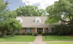 Adorable traditional 2 story Preston Hollow home in The Meadows. Updated kitchen,bathrooms and brand new paint.Large family room windows over looking enormous estate.Perfect layout for a little privacy. Oversized mastersuite w sitting area and marble