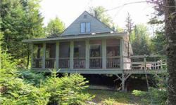 376 LOON LAKE. A rare opportunity on Loon Lake! This 4-season two bedroom cottage is perched above the shores of this fantastic lake. Nature, Wildlife, Peace & Quiet! Cottage can be used year round, almost 19 acres with the opportunity to divide parcel.
