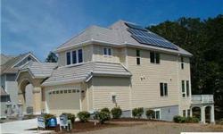 Solar electric net metering agreement with Consumer Power Inc. High efficiency air-source heat pump with gas furnace back-up. Solar hot water heating system w/ electric water heater back-up. Energy Star and Earth Advantage tested and certified green