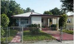 ? 2 bedroom, 1 bath CBS house plus a carport. ? 1191 sq. ft. It has room for a 3rd bedroom. Newer roof. Asking $49,900. All offers must be cash or hard money only. To make an offer on this property right now please call 561-948-2127. If you have any