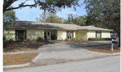 Short Sale. Beautiful 4 bedroom, 3 bath home situated on over 1/4 acre lot in ONE OF TAMPA'S MOST DESIRABLE NEIGHBORHOODS, Sunset Park! Open and spacious FLOOR PLAN features, beautiful hardwood floors, formal living and dining plus a large eat-in kitchen