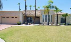 3 bedroom 2 bath home for sale in St. Tropez Estates in Scottsdale Ranch close to Lake Serena near Mayo Hospital and Scottsdale Healthcare. This fabulous north-south facing home on a .34 acre cul-de-sac lot has been well-maintained and features an open