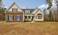 Gorgeous custom built house on large private lot. Wonderful open floorplan w/ great natural light throughout! Ashley Wilson is showing this 5 bedrooms / 4.5 bathroom property in Pittsboro. Call (919) 378-1974 to arrange a viewing.