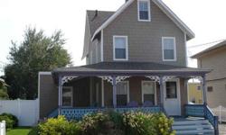 Three bedroom. one full bath and one half bath Victorian cottage situated oceanside on a 50X100 foot lot. The homes features include gas hot water baseboard heat, lovely hard wood floors, replacement windows, new hardy board shingles, new hurricane roof,