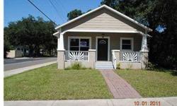 Located in the Seminole Heights area, this home has never been lived in. It features 3 beds with 2 baths and 1188 square feet. It is located on a corner lot and has a nice front porch as well.The home needs new AC and appliances installed to be move in