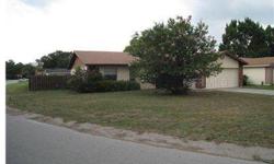 Short Sale. Very nice well maintained corner lot home with in ground pool. Roof was replaced in late 2005. Home also has a wood burning fireplace in living room for those enjoyable nights at home with loved ones. Good size fenced in backyard for play or g