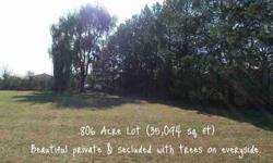 There's no other lot like it! Fantastic beautiful .8 acre lot with many mature trees. Listing originally posted at http