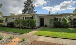 This Cambrian classic features a spacious u shaped kitchen with separate eat in area, cozy formal living room with wood burning fireplace,remodeled bathrooms, 3 spacious bedrooms, large landscaped corner lot with fruit trees, dual pane windows thru out,