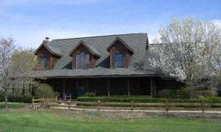 UNIQUE AND RARE RANCH PROPERTY IN KANE COUNTY. 3200 SQ. FT. LOG HOME LOCATED ON OVER 20 ACRES OF PASTURES & WOODS. FOREST PRESERVE NEXT DOOR OFFERS RIDING TRAILS,FISHING,BOATING,PICNIC & MORE. EASY ACCESS TO THE NORTH. BLACKBERRY CREEK RUNS THRU BACK
