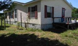 A private setting for this 3-bedroom, 2 bathroom manufactured home located on 24 ac m/l, paved state road frontage near Thornfield. Private drive to this residence, offers quiet setting amoung the shade trees
Listing originally posted at http