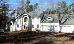 THIS IS A "DIAMOND IN THE ROUGH". PROPERTY SITS ON APPROX. 1.4 ACRES. HOME FEATURES 7 BEDROOMS, 5 BATHS, DINING ROOM, SUNROOM, 1ST FLOOR MASTER, 3 CAR GARAGE. INGROUND POOL IN PROCESS OF BEING CLEANED. PRIVATE SETTING, CIRCULAR DRIVEWAY. NEEDS SOME