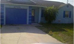 This is a solid block home - convenient location. 3 bed 2 bath - tile floors in kitchen, large back yard with plenty of privacy. FREE buyer information available at www.HotFloridaRealEstateDeals.comListing originally posted at http