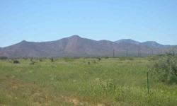 Broker owned 36 acre ranchette. Private location, about one hour from Tucson. Great views, good soil, maintained dirt road, sensible CC&Rs, new double wide manufactured homes allowed. Creative owner will finance and consider reasonable offers.Lot 15